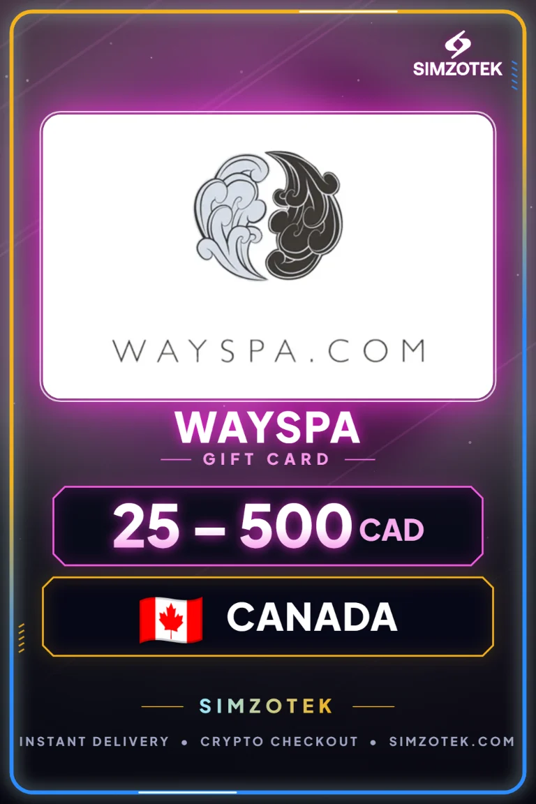 Dárková karta WaySpa (Kanada)