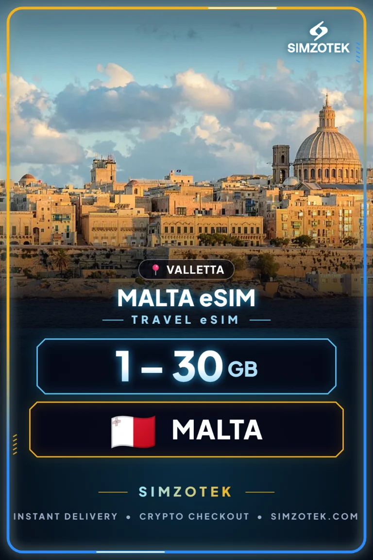 Malta eSIM – Data Plans