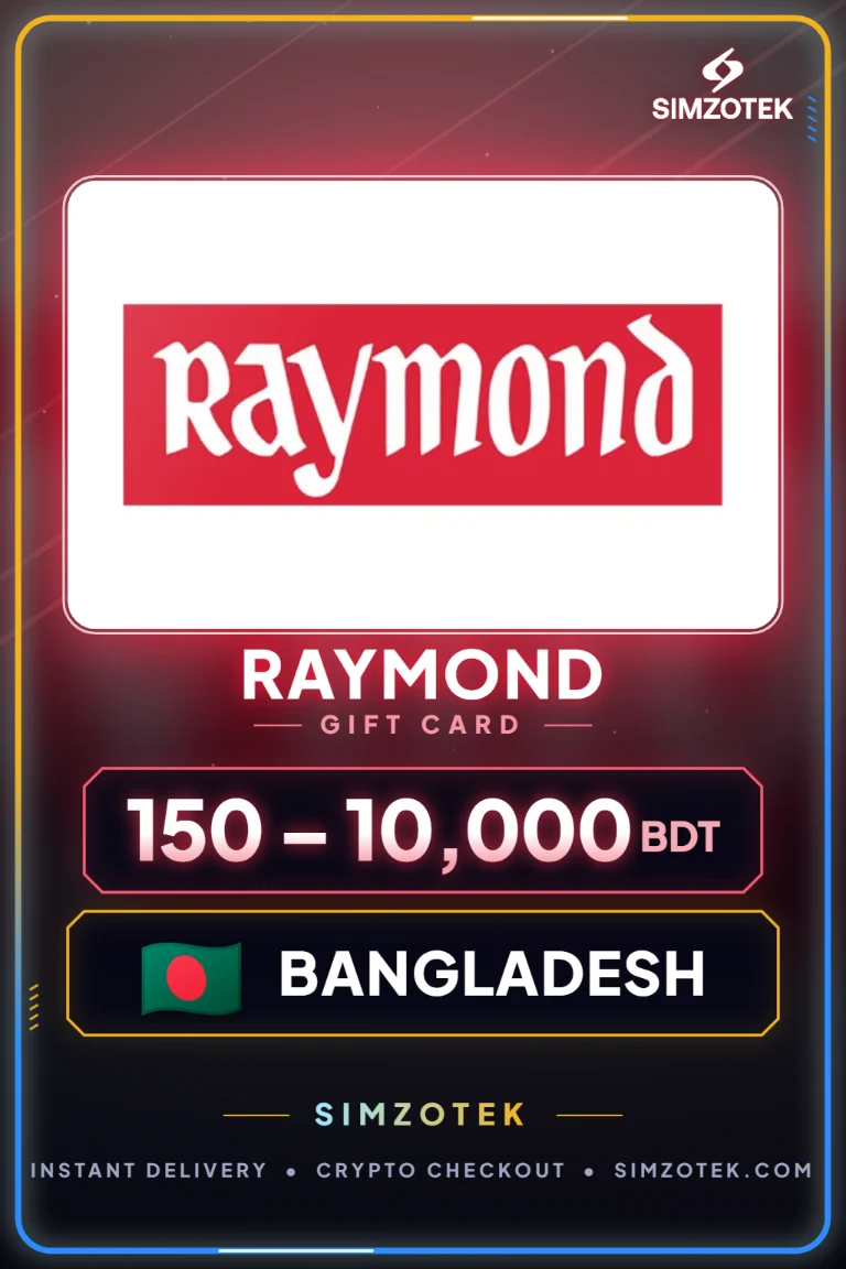 Tarjeta de regalo Raymond (Bangladés)