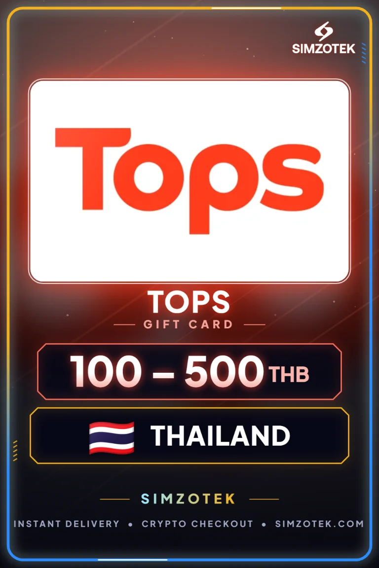 Tops Geschenkkarte (Thailand)