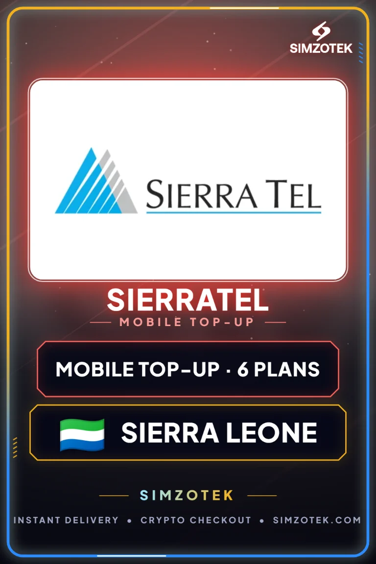 Sierratel Mobile Top-Up (Сијера Леоне)