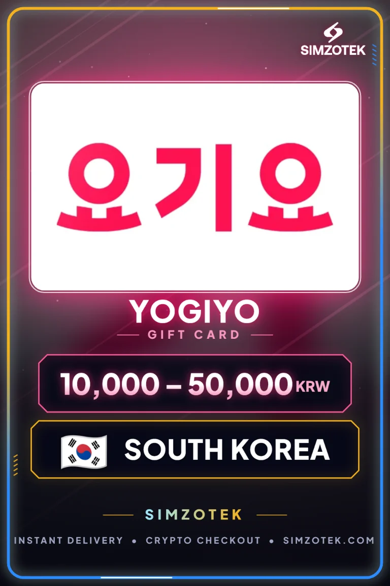 Karta podarunkowa Yogiyo (Korea Południowa)