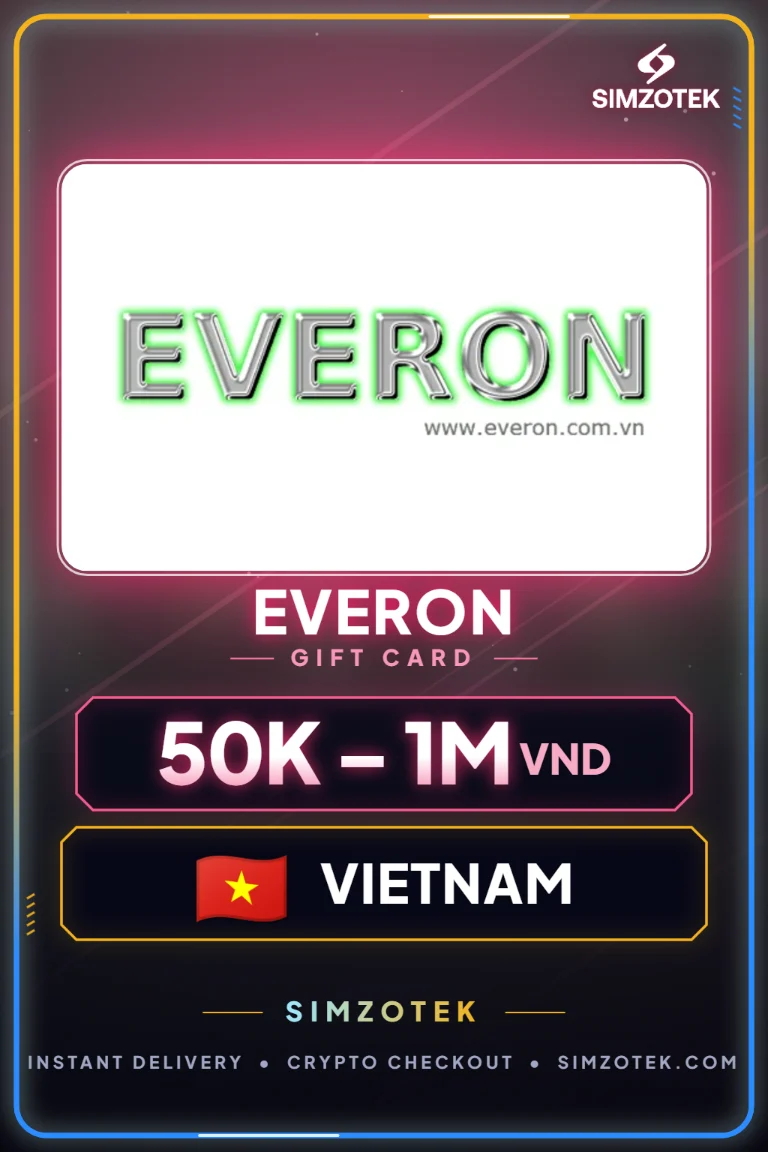 Подарок картичка EVERON (Виетнам)