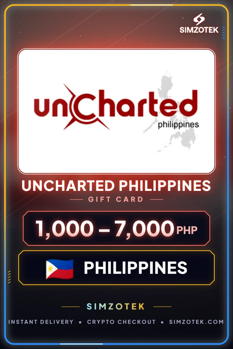 Uncharted Philippines Gift Card (Philippines)