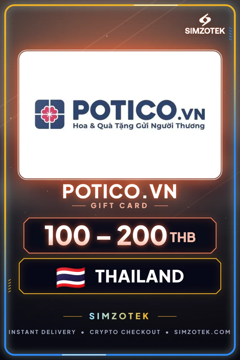 Potico.vn Gift Card (Thailand)