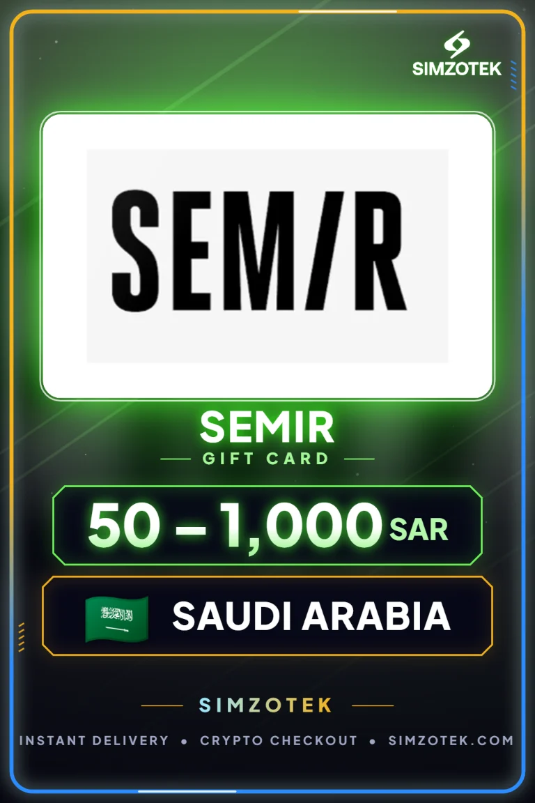 Semir 기프트카드 (사우디아라비아)