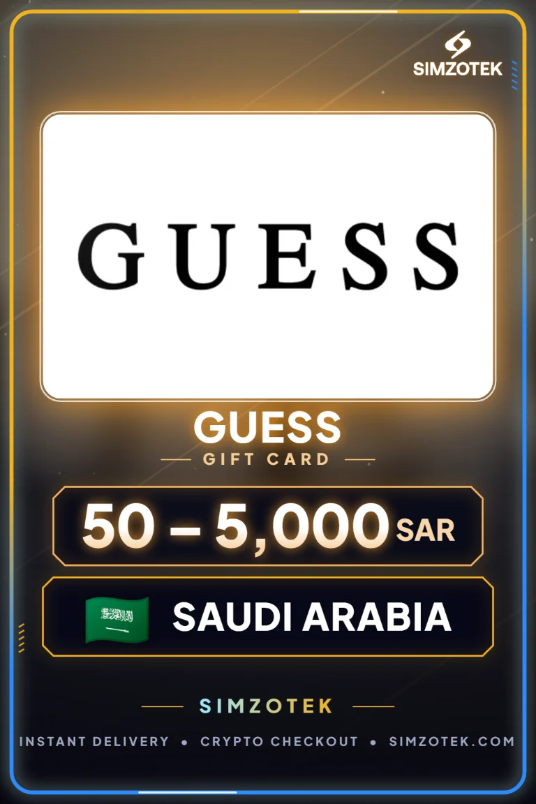 Carta regalo Guess (Arabia Saudita)