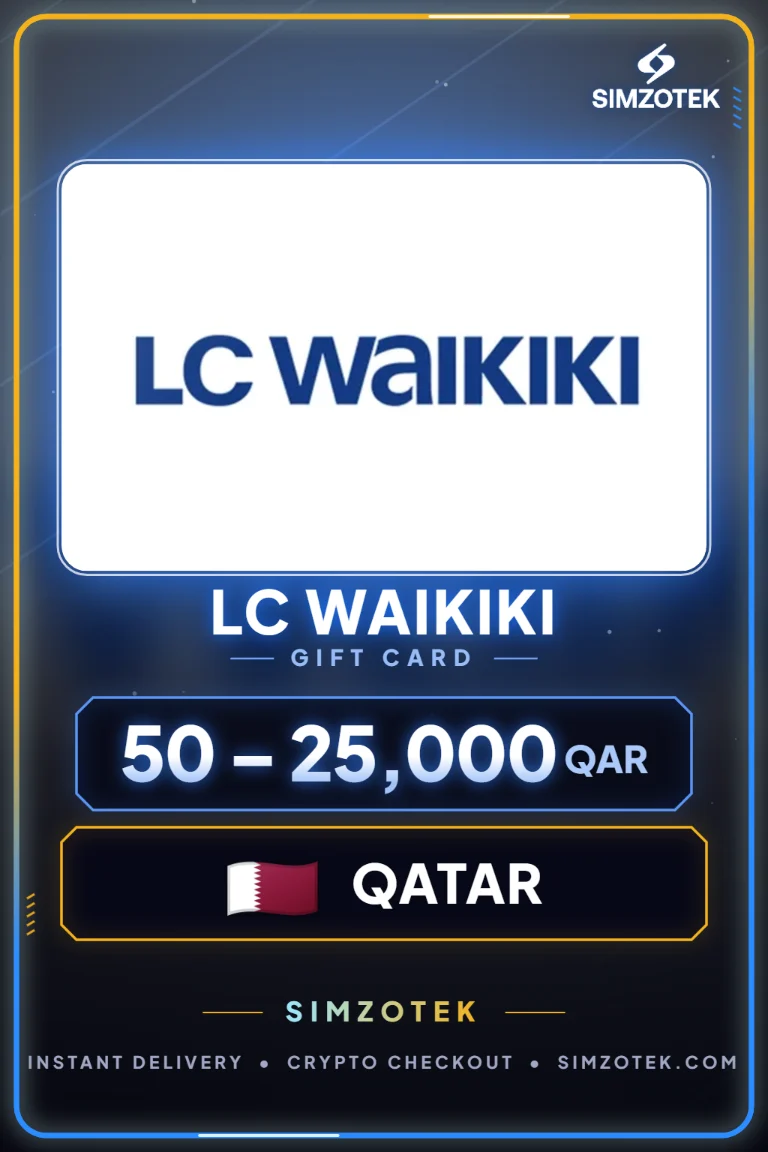 Cartão-presente LC Waikiki (Catar)