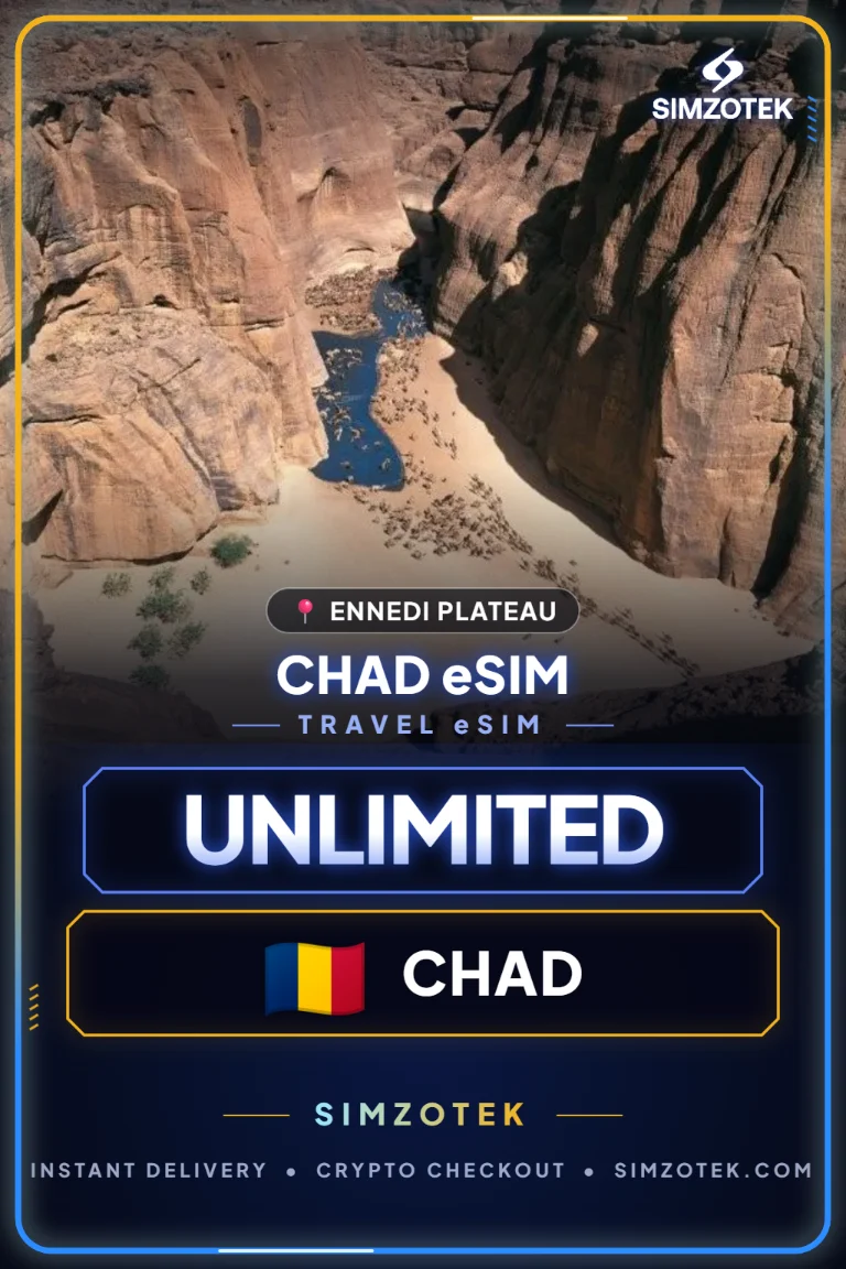 eSIM Ciad – Dati illimitati