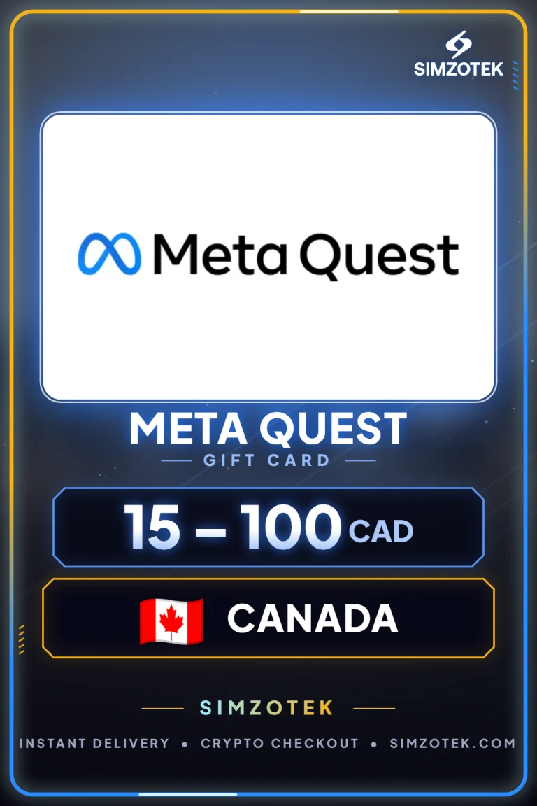 Tarjeta de regalo Meta Quest (Canadá)