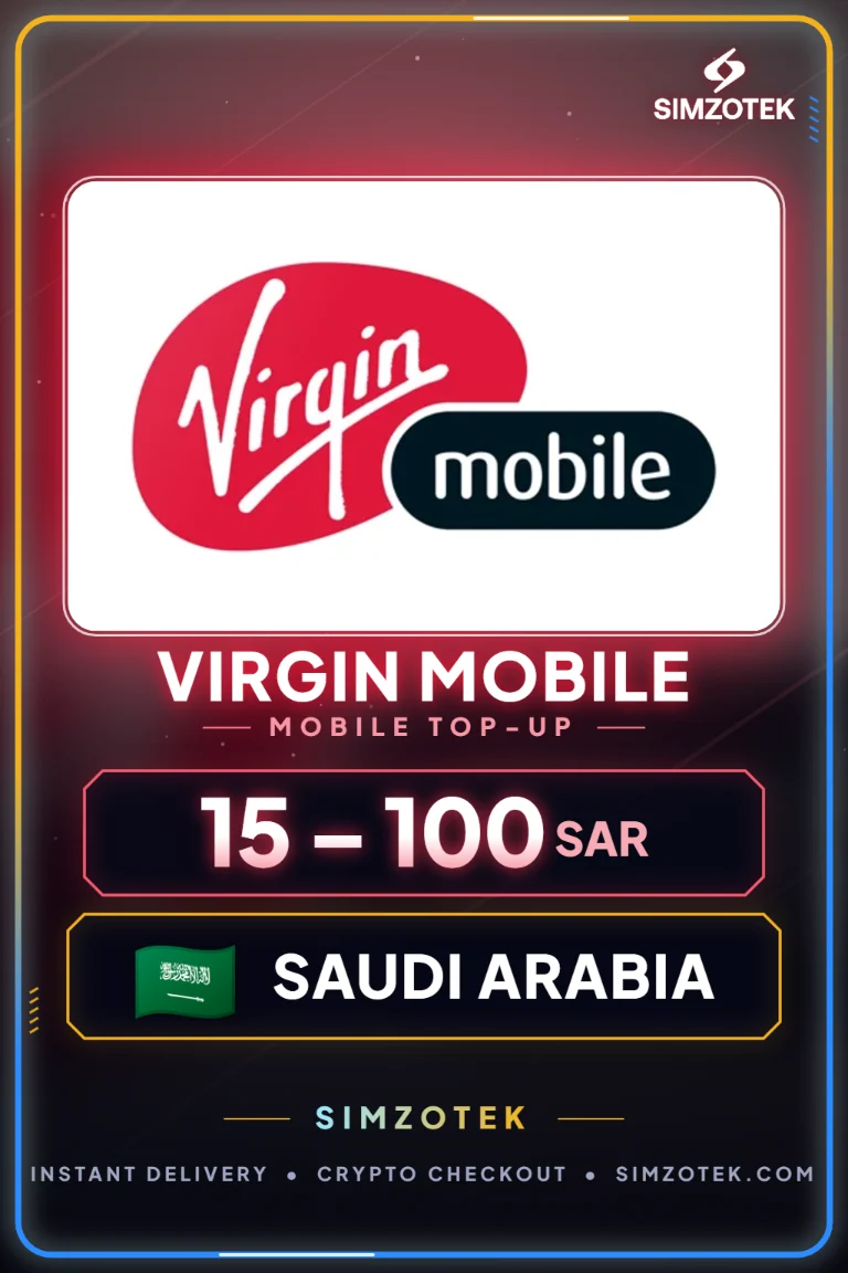 Virgin Mobile Prepaid-Guthaben (Saudi-Arabien)