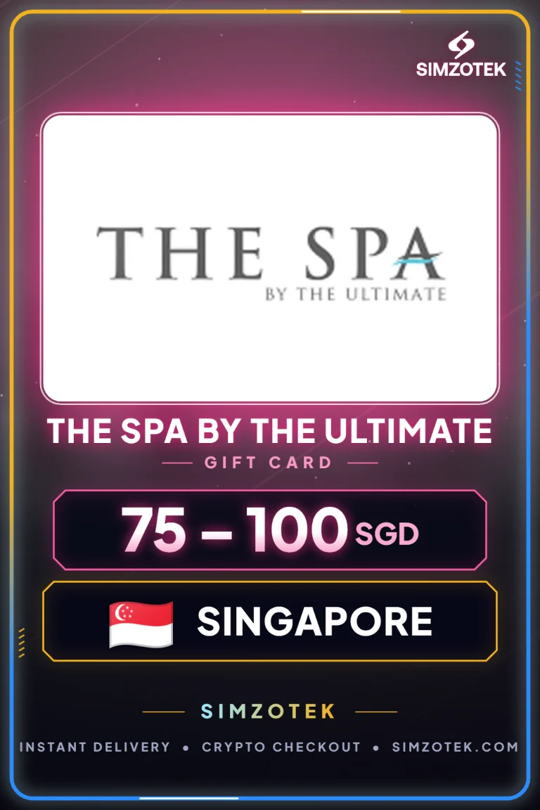 Dárková karta The Spa by The Ultimate (Singapur)