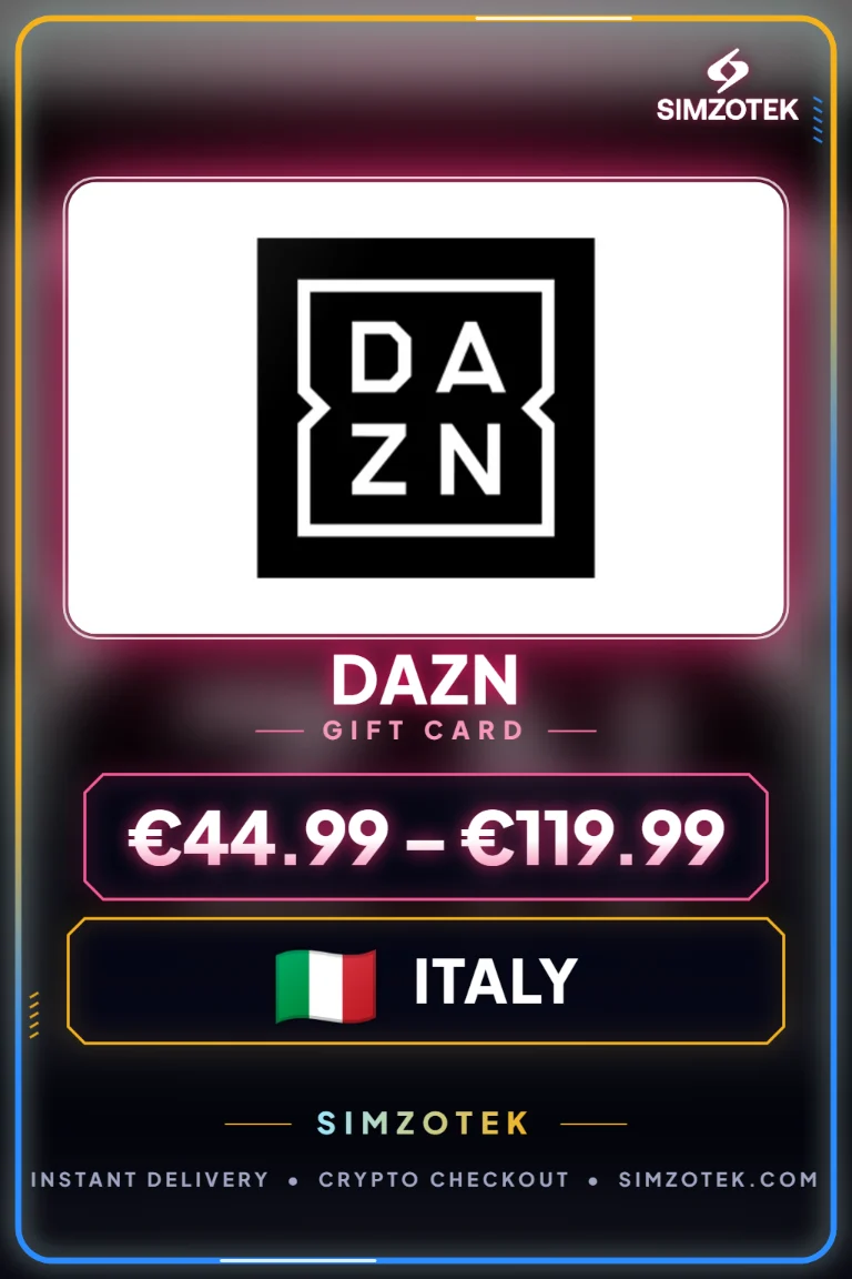 Подаръчна карта DAZN (Италия)