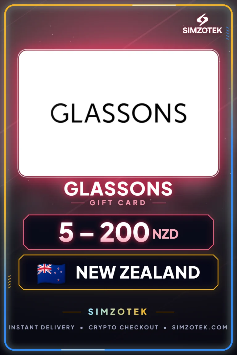 บัตรของขวัญ Glassons (นิวซีแลนด์)