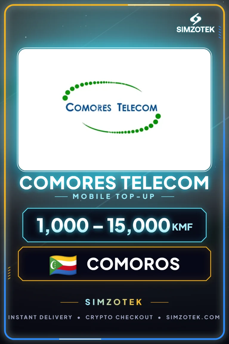 Credito prepagato Comores Telecom (Comore)