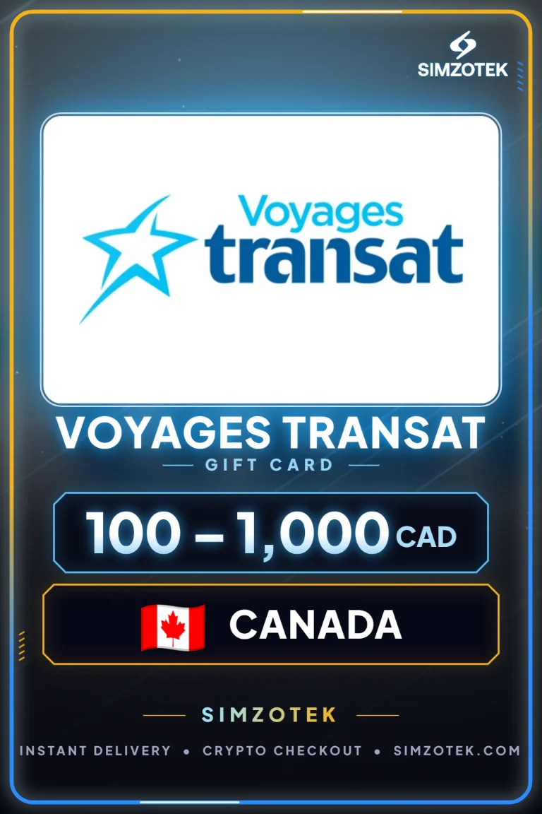 Dárková karta Voyages Transat (Kanada)