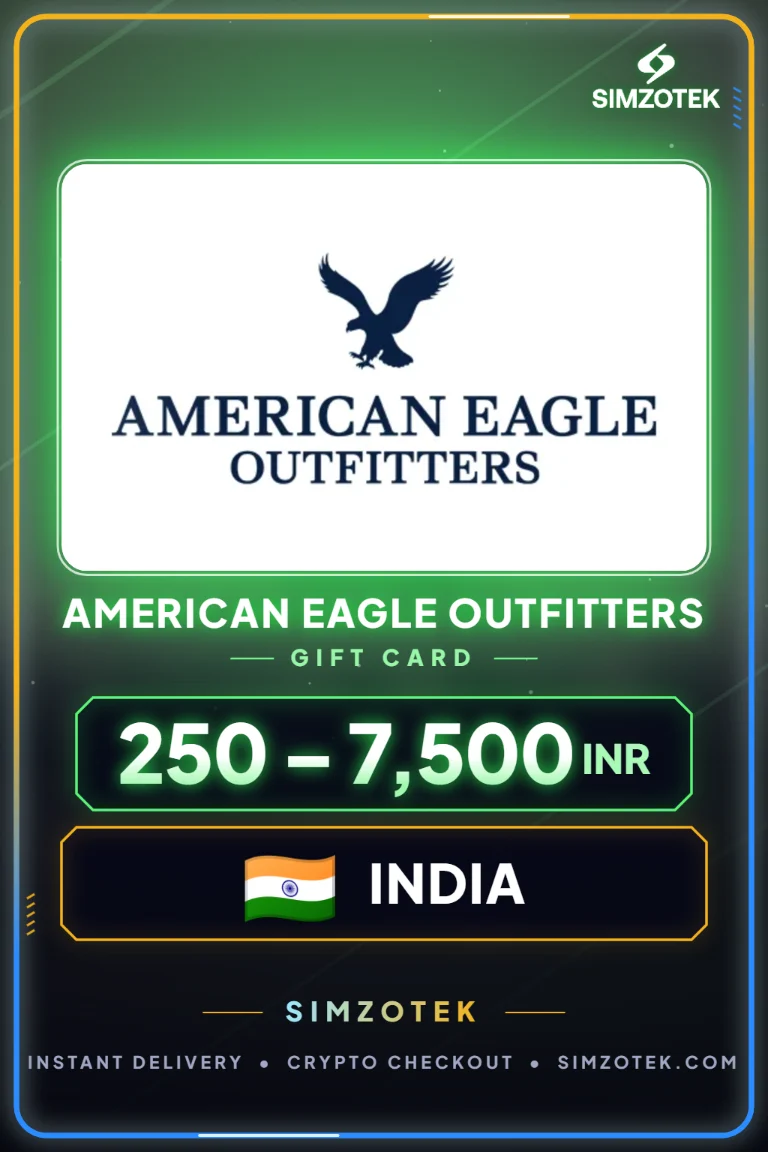 American Eagle Outfitters Gift Card (India)
