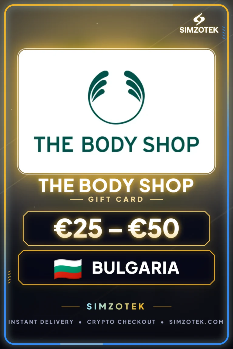 The Body Shop Geschenkkarte (Bulgarien)