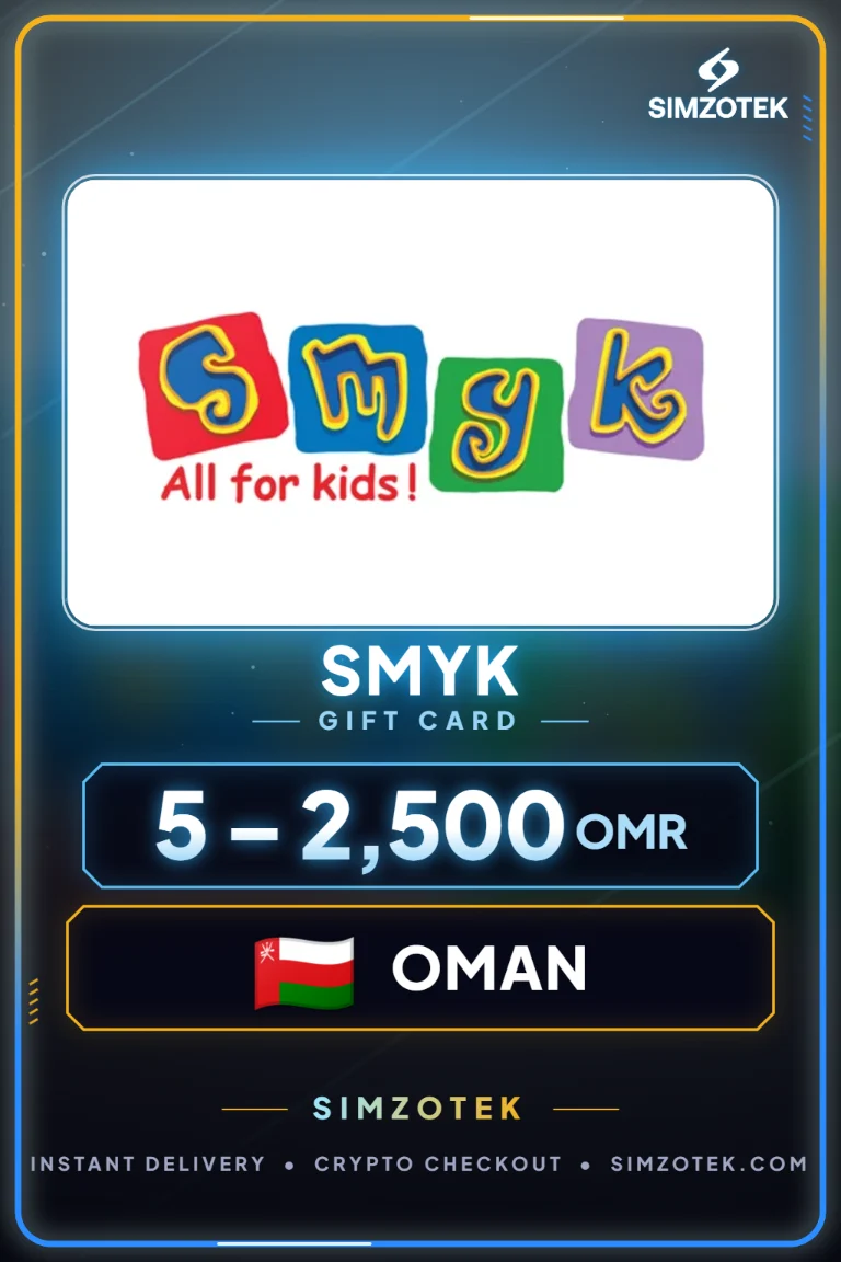 Carta regalo SMYK (Oman)