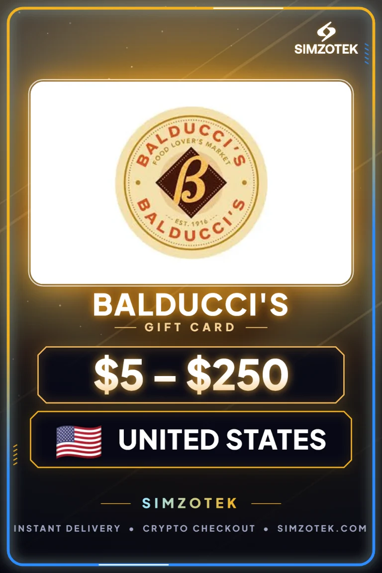 บัตรของขวัญ Balducci's (สหรัฐอเมริกา)
