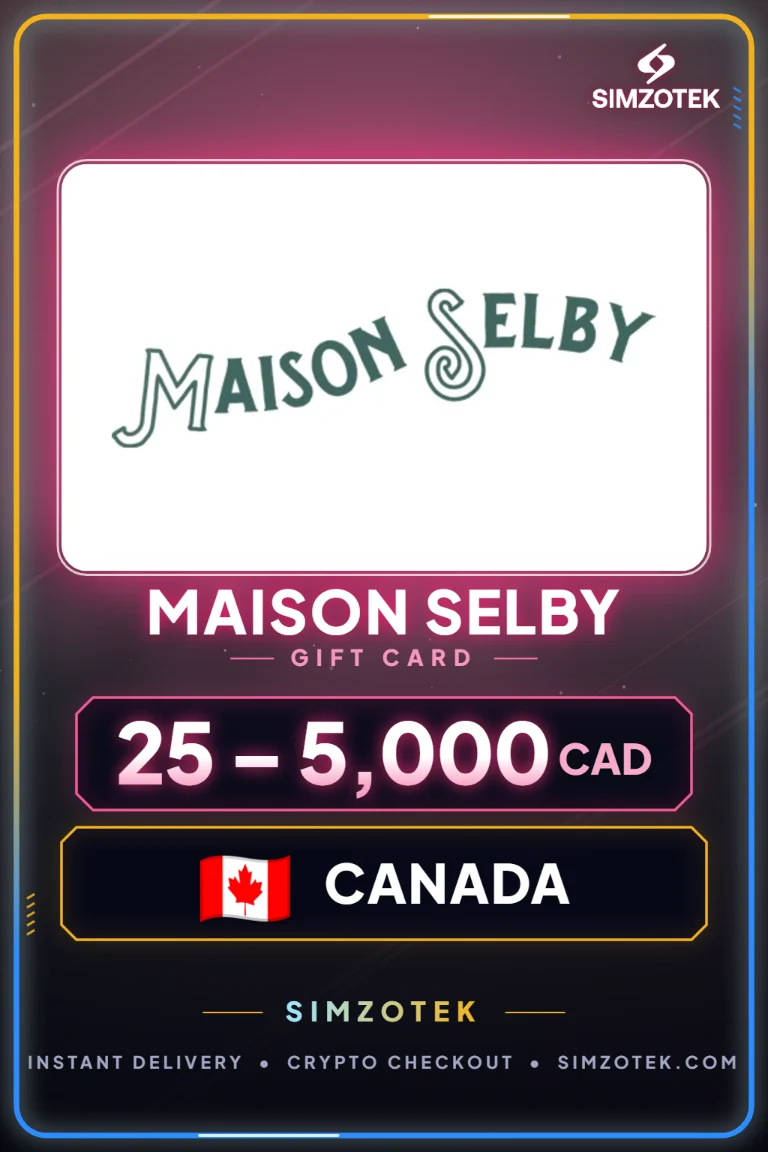 Maison Selby Geschenkkarte (Kanada)