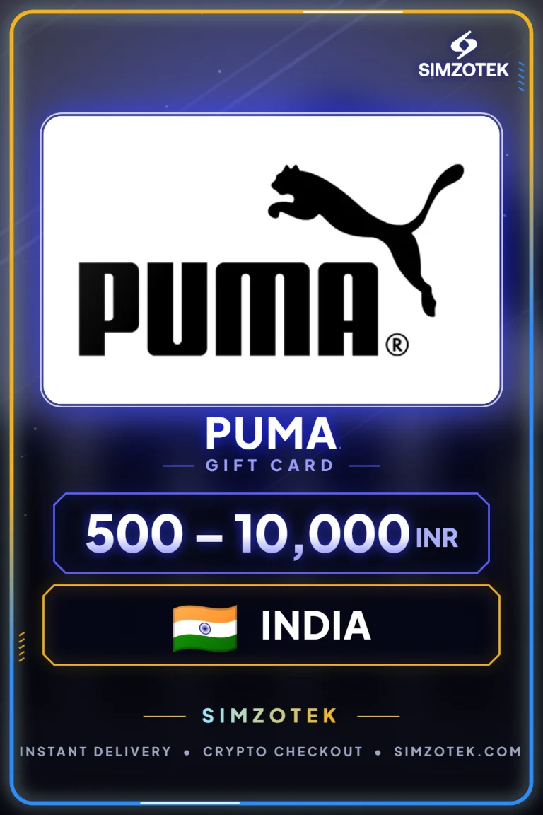 כרטיס מתנה PUMA (הודו)