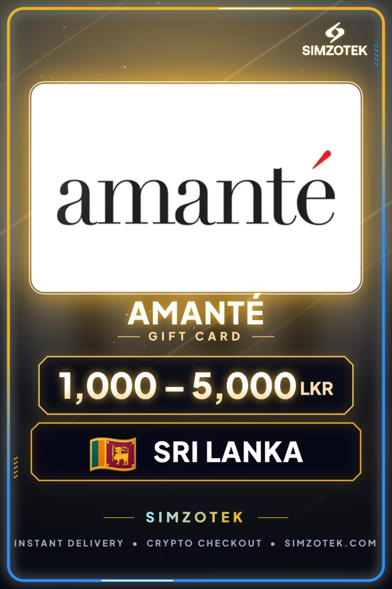 amanté Gift Card (Sri Lanka)