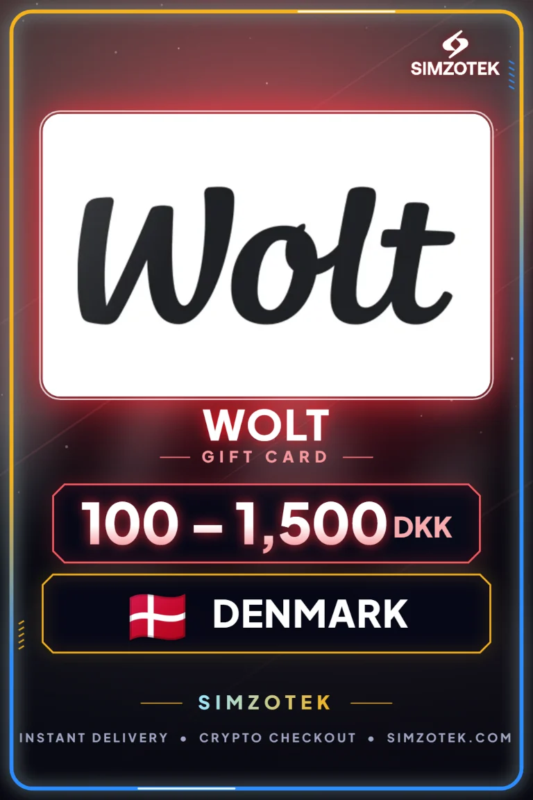 Wolt Hediye Kartı (Danimarka)