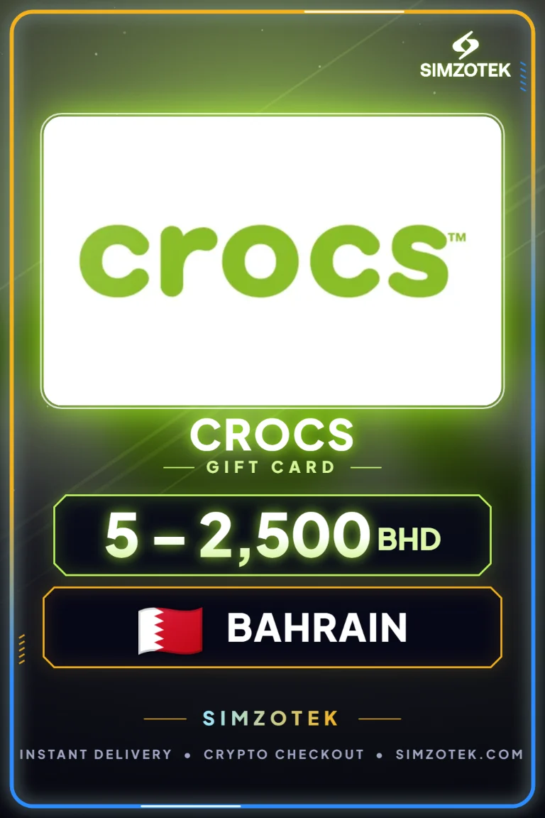 Подарок картичка Crocs (Бахреин)