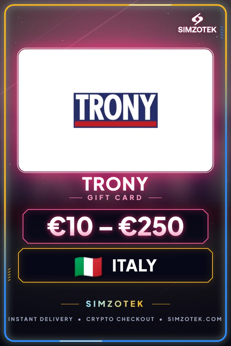 Подарок картичка Trony (Италија)