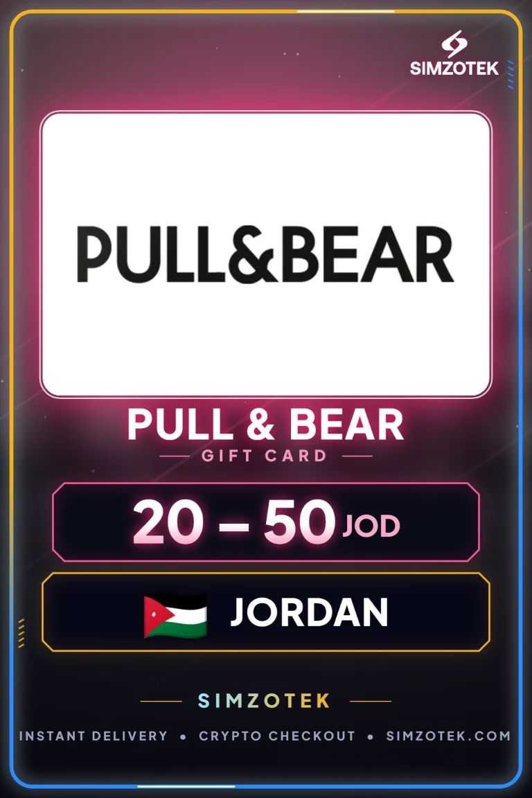 Pull & Bear Geschenkkarte (Jordanien)