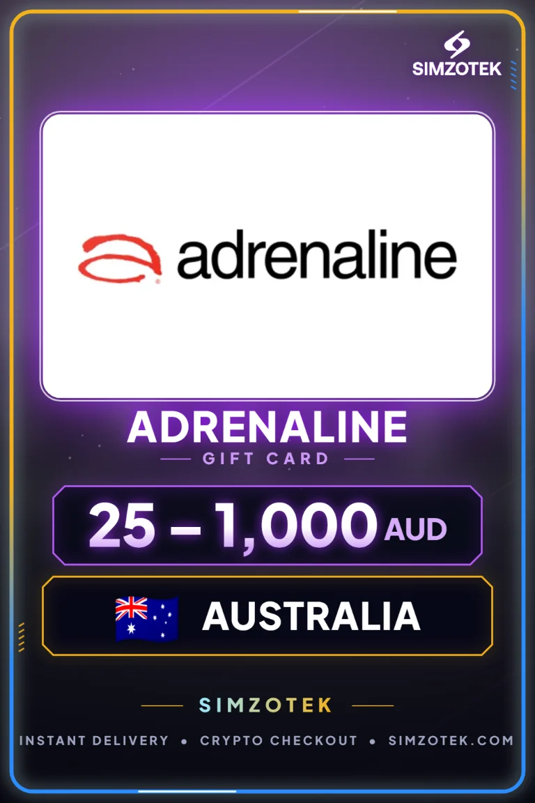 บัตรของขวัญ Adrenaline (ออสเตรเลีย)