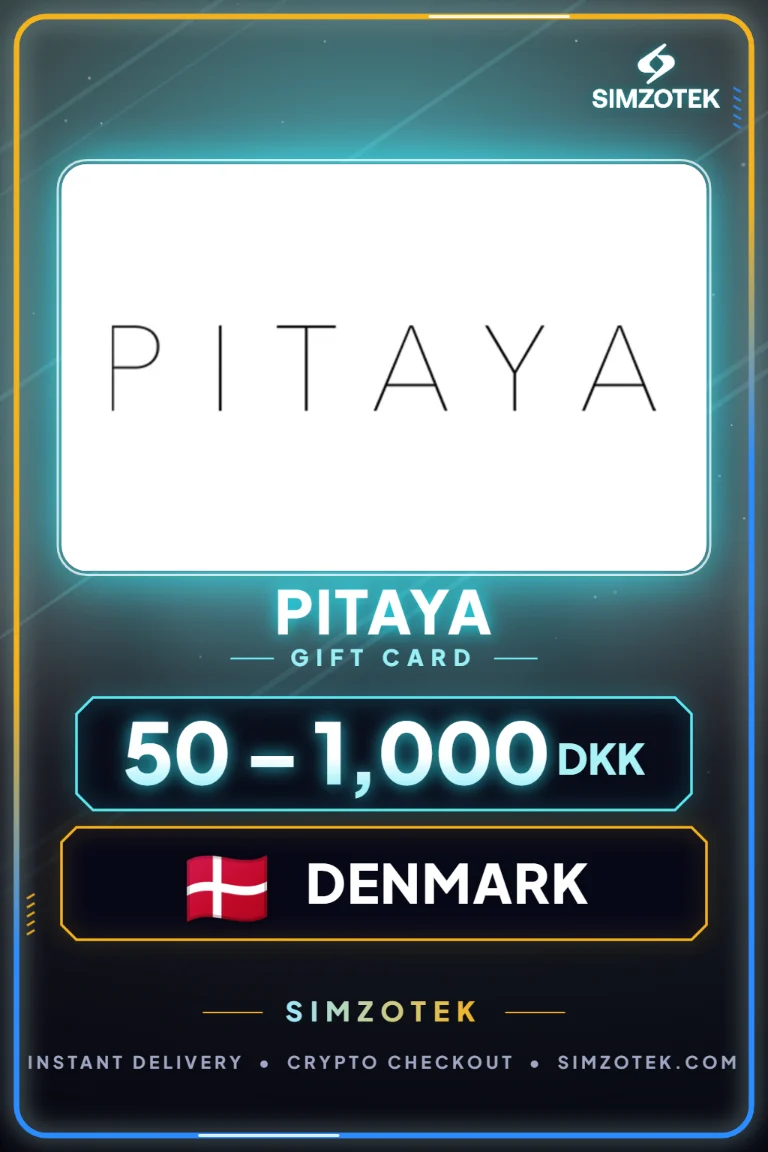 Dárková karta Pitaya (Dánsko)