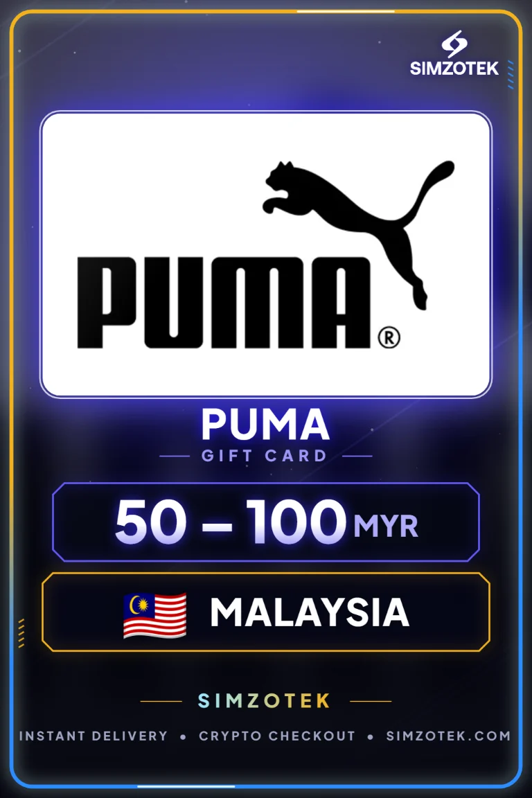 Karta podarunkowa PUMA (Malezja)