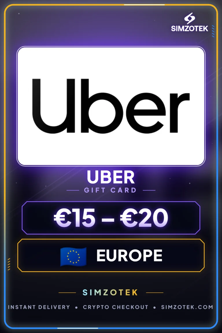 Uber Gift Card (Europe)