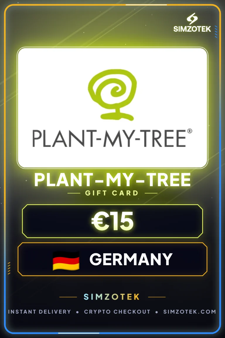 PLANT-MY-TREE Gift Card (Germany)