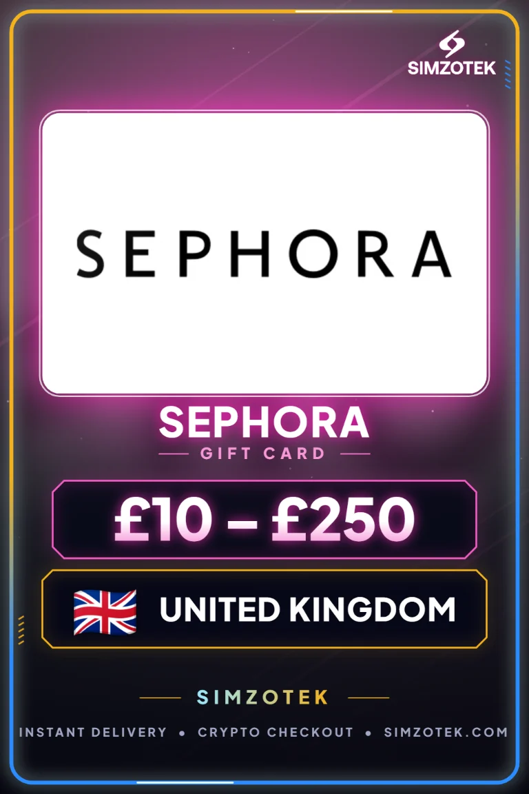 Carta regalo Sephora (Regno Unito)