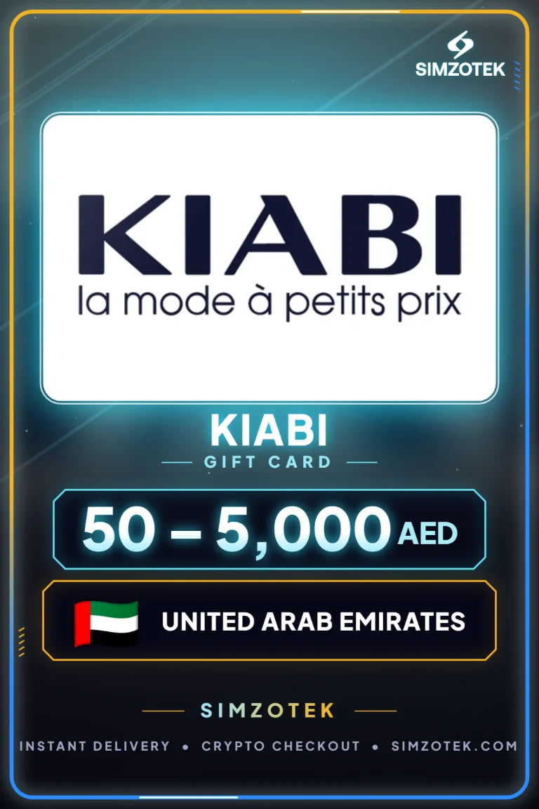 Dárková karta Kiabi (Spojené arabské emiráty)