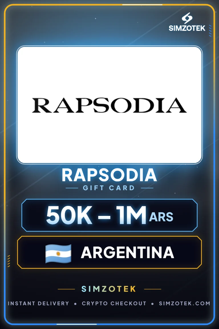 Rapsodia Gift Card (Argentina)