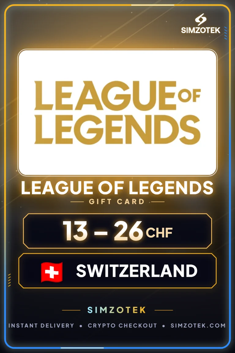 Poklon kartica League of Legends (Švicarska)
