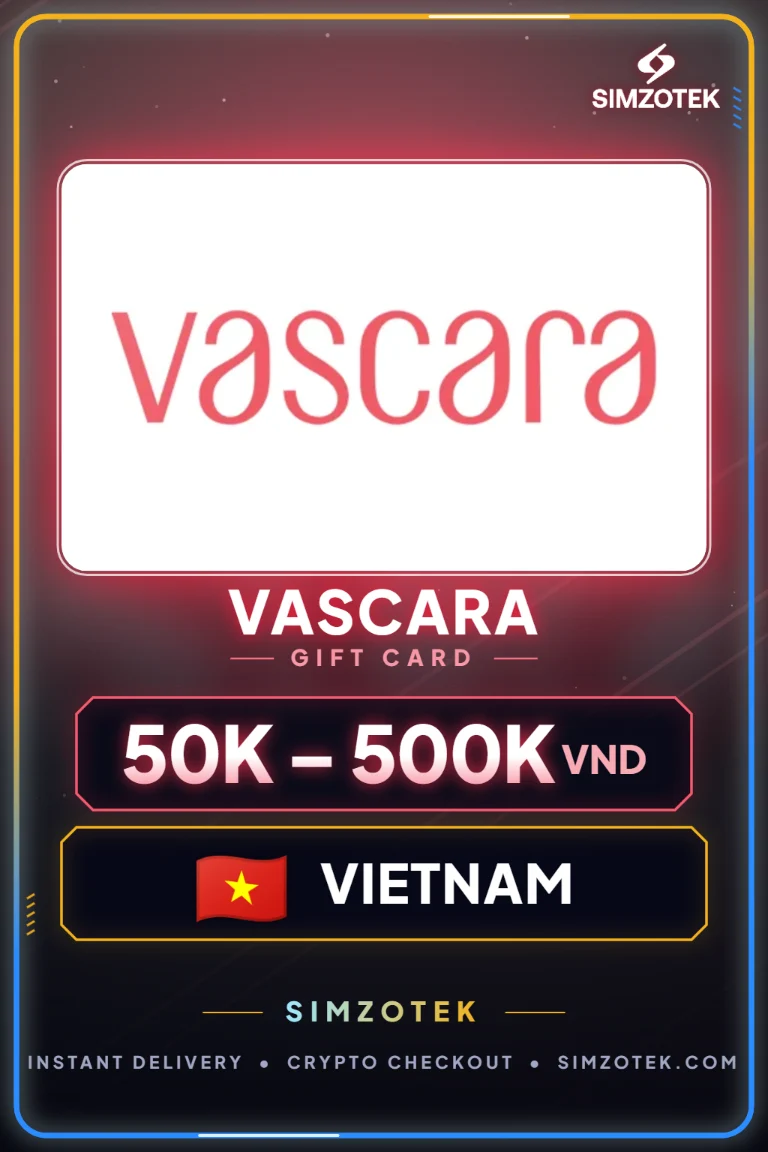 Vascara Gift Card (Vietnam)