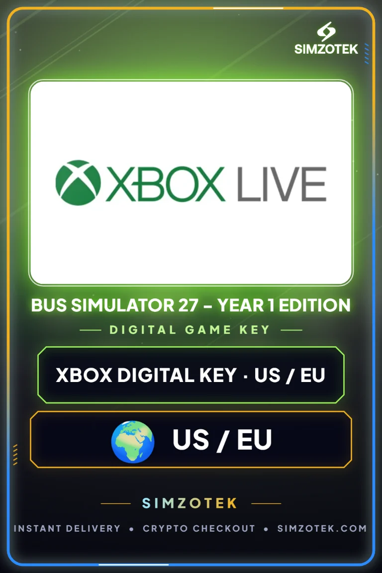 Bus Simulator 27 - Year 1 Edition - Xbox Digital Key