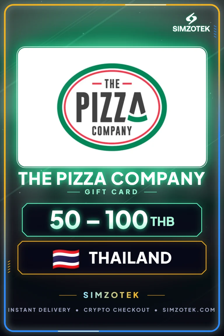 Karta podarunkowa The Pizza Company (Tajlandia)