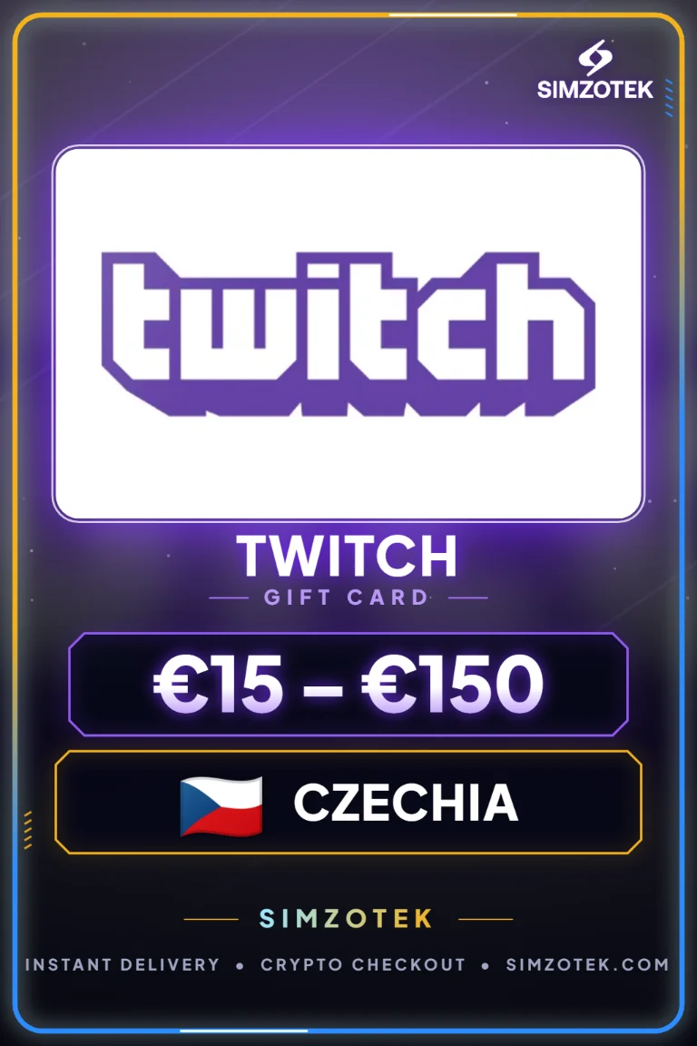 Dárková karta Twitch (Česko)