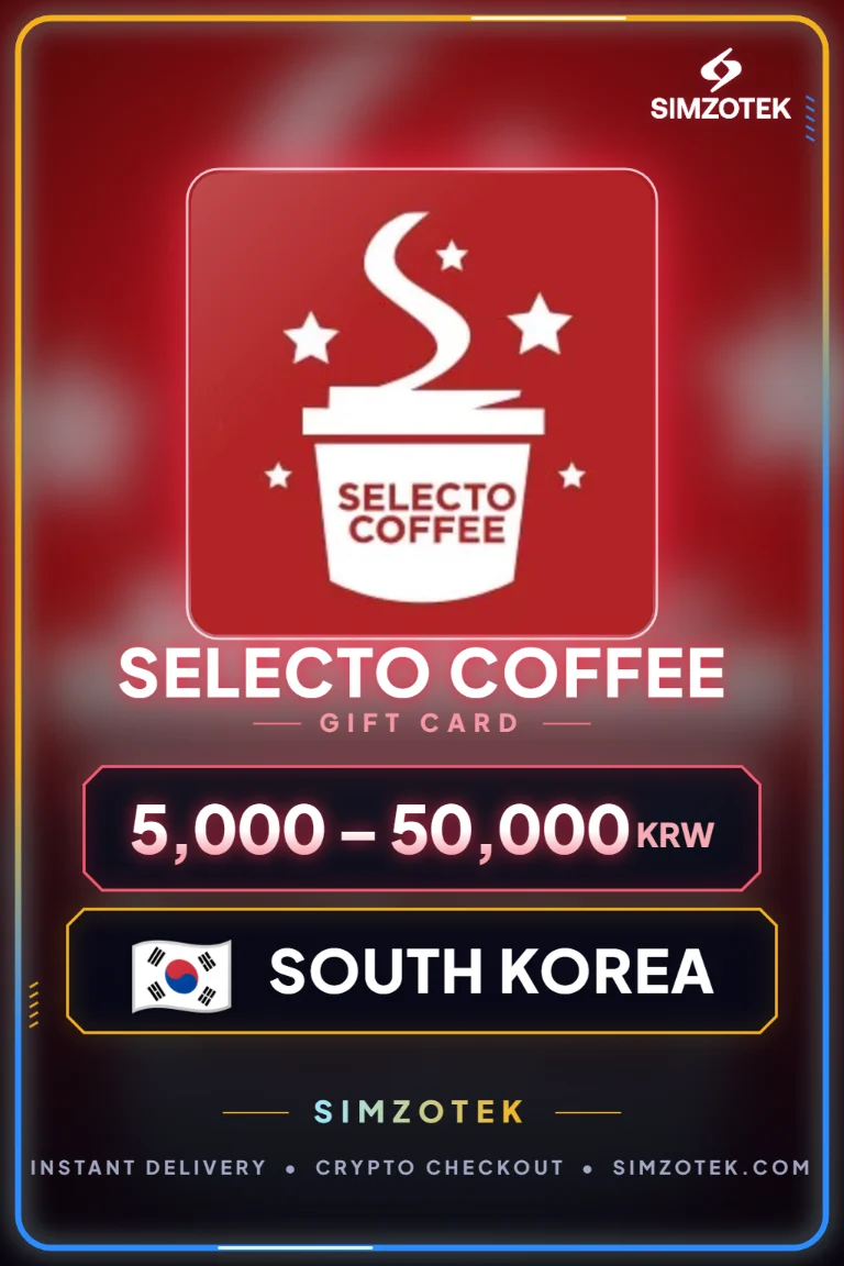 Selecto Coffee 기프트카드 (대한민국)