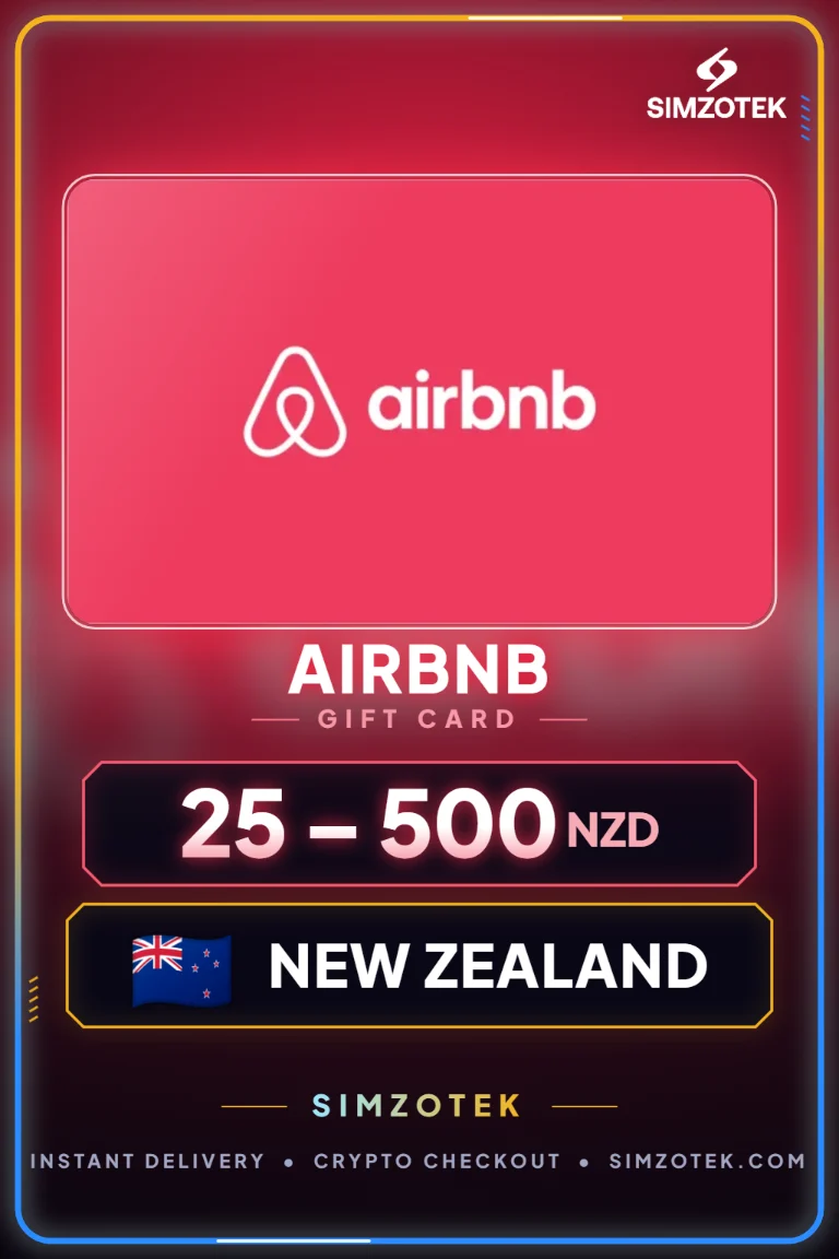 Dárková karta Airbnb (Nový Zéland)