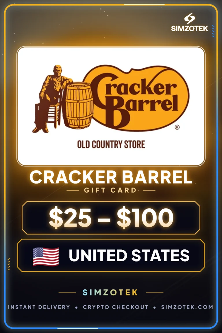 บัตรของขวัญ Cracker Barrel (สหรัฐอเมริกา)