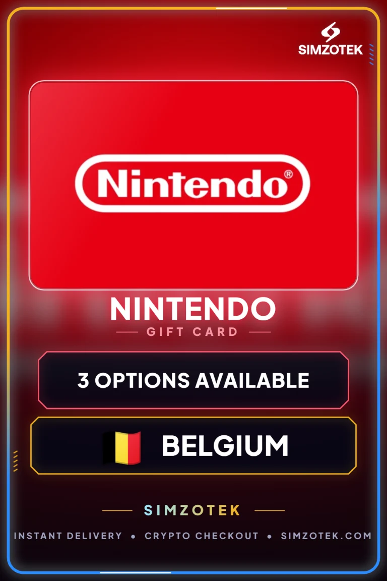 Card cadou Nintendo eShop (Belgia)