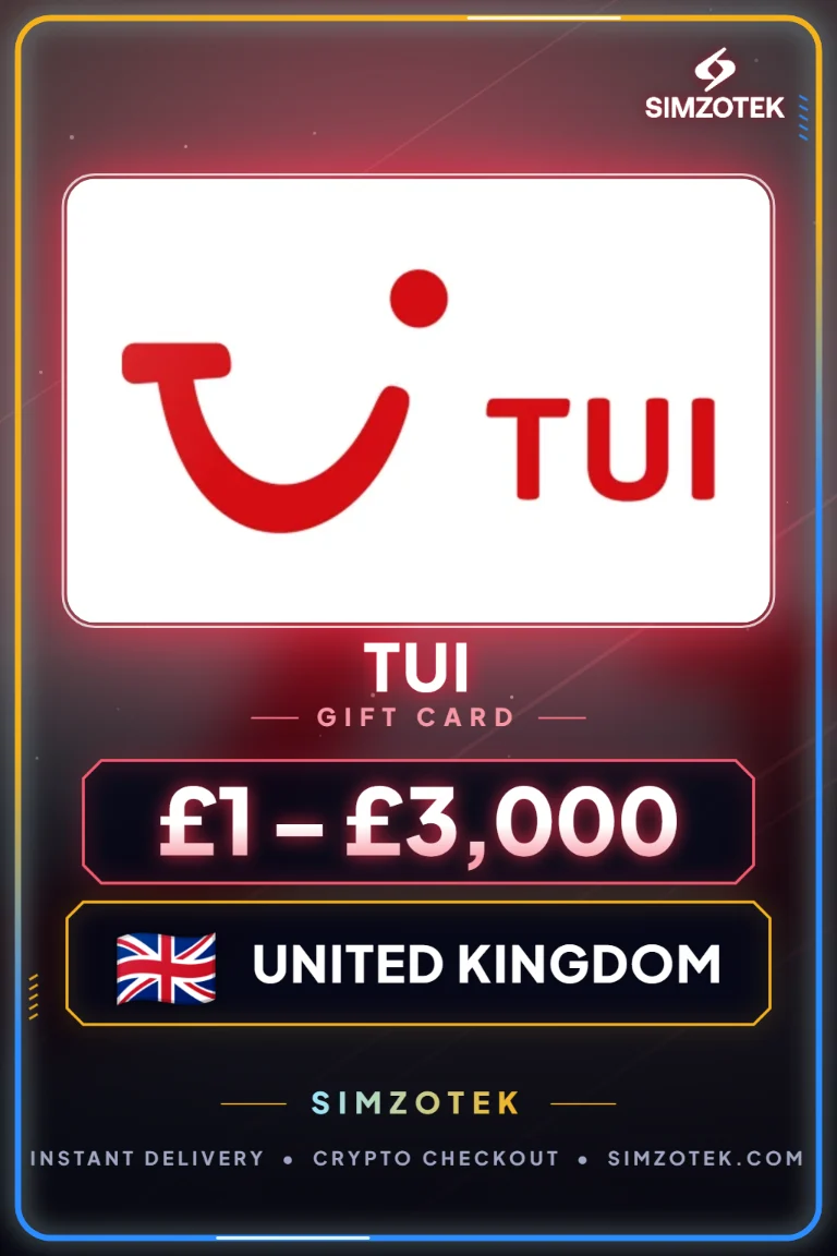TUI Geschenkkarte (Vereinigtes Königreich)