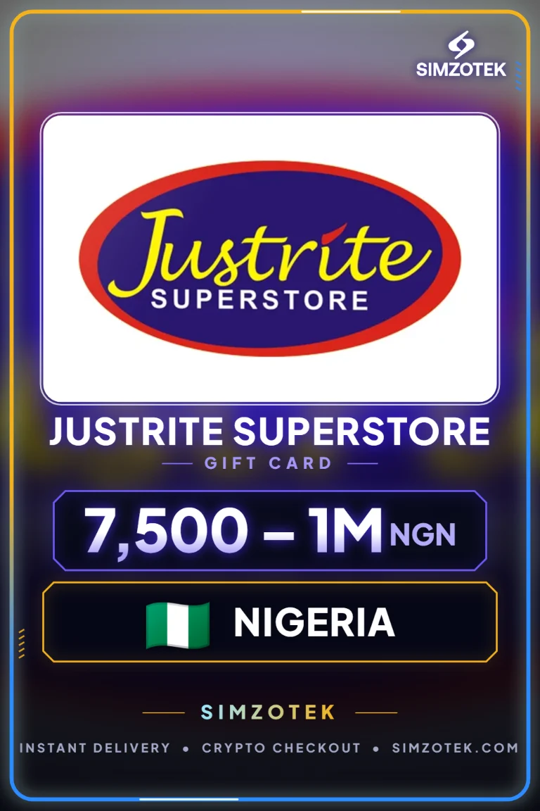 Justrite Superstore Gift Card (Nigeria)